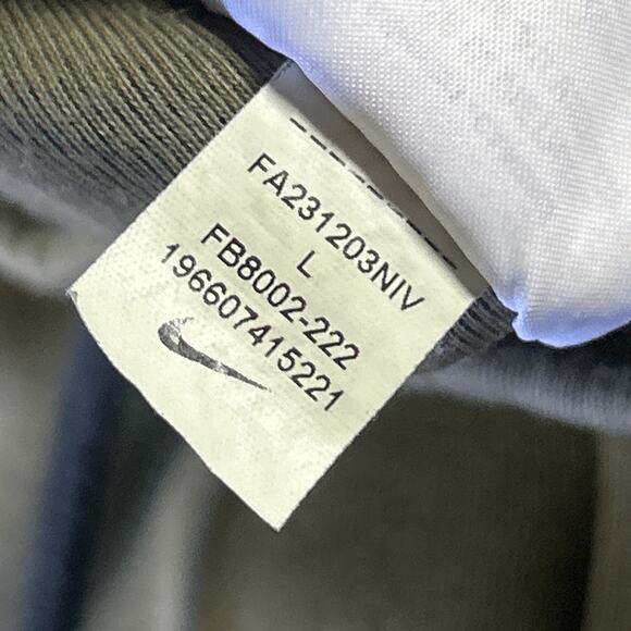 Nike Sports Tech Fleece Sweatpants Mens Large 32x29 Green Cargo Track Pants - Picture 11 of 16